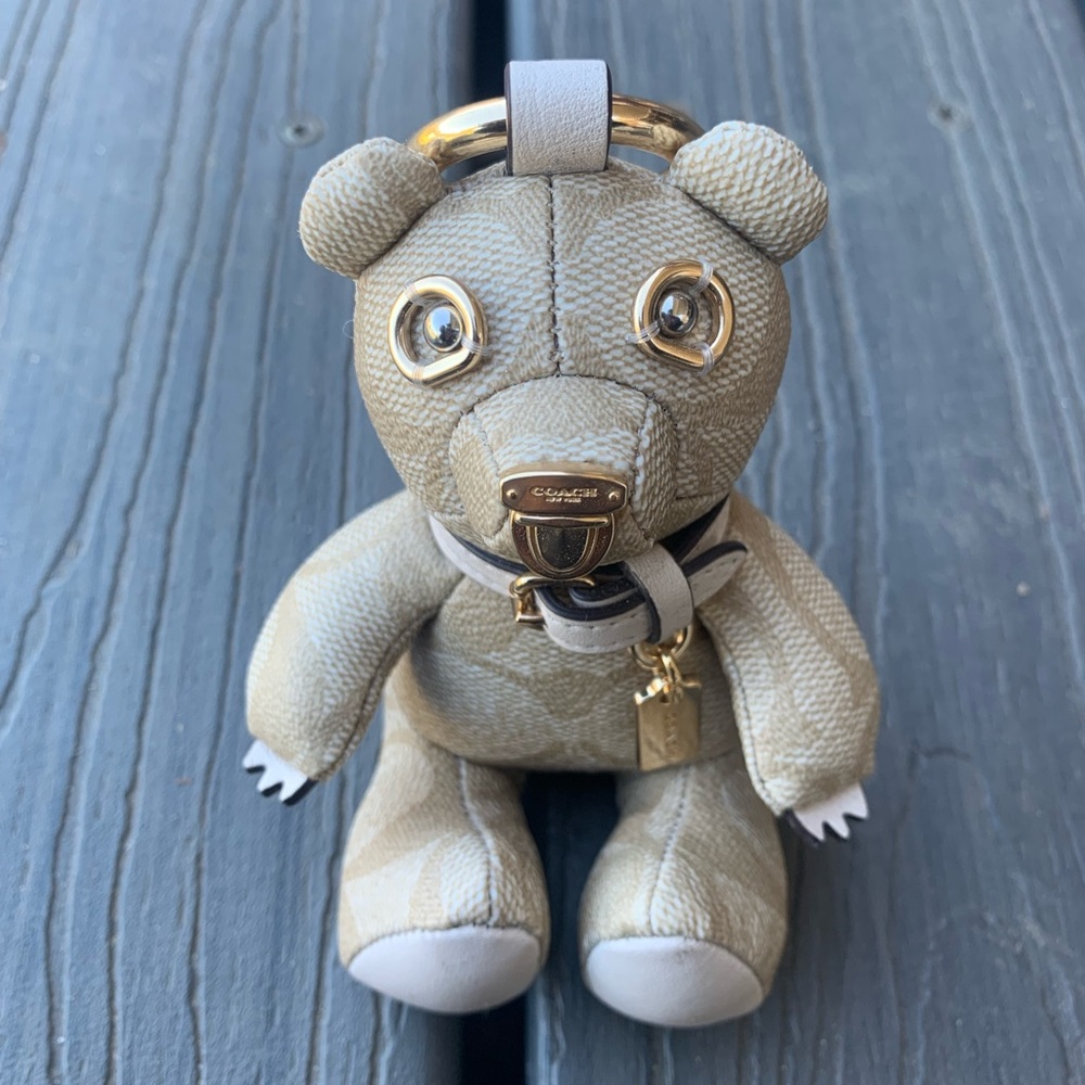Coach bear bag charm | ACCESSORIES